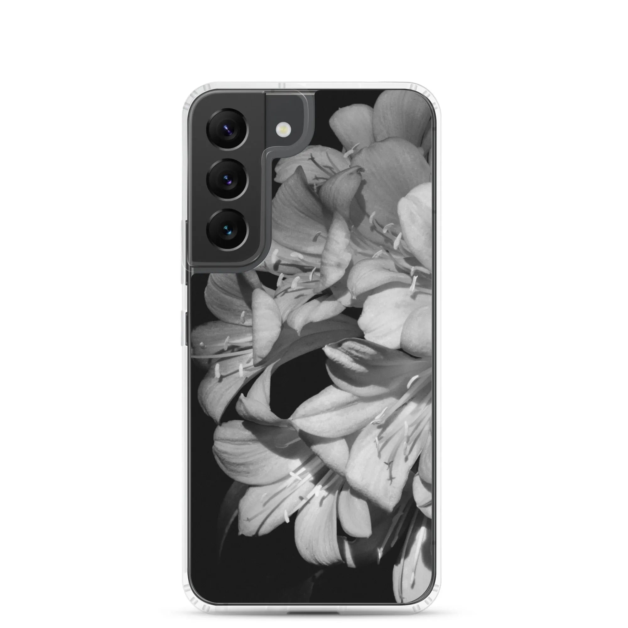 Flower Power Samsung Galaxy Case - black And White - Samsung Galaxy S22 - Mobile Phone Cases - Aesthetic Art
