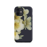 Flower Power too - Yellow Clivia Miniata Iphone Case 12 / Matte Floral-patterned Phone Case Clivia Miniata, Yellow Radiant Allure