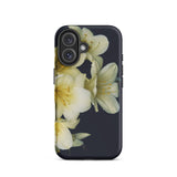 Flower Power too - Yellow Clivia Miniata Iphone Case, 16 / Matte, Floral-patterned Phone Case
