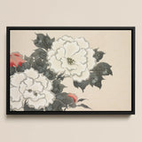 Flowers from Momoyogusa - Kamisaka Sekka Art Print / Canvas, Kamisaka Sekka’s Flowers, Kamisaka Sekka Art, Sekka Art Print