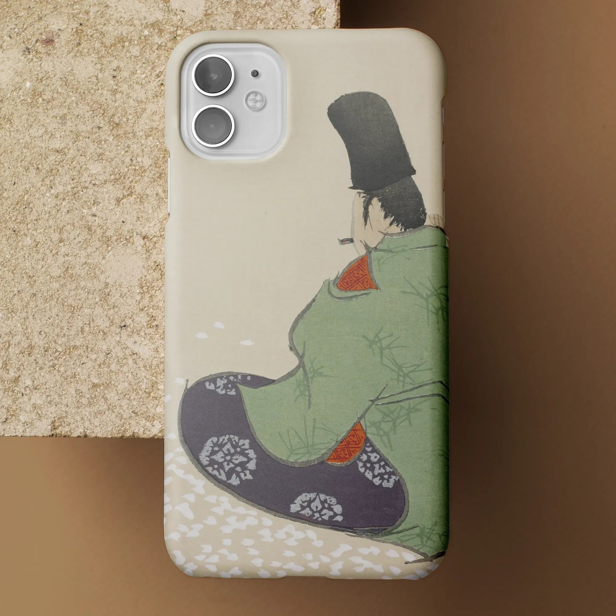 Flute Player Japanese Aesthetic Art Phone Case - Kamisaka Sekka - Mobile Phone Cases - Aesthetic Art
