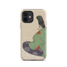 Flute Player Kamisaka Sekka Art Iphone Case, 12 / Matte, Phone Case Japanese Art