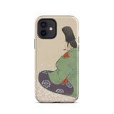 Flute Player - Kamisaka Sekka Art Iphone Case, 12 / Matte, Phone Case Japanese Art