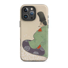 Flute Player Kamisaka Sekka Art Iphone Case, 16 Pro Max / Matte, Japanese Art Phone Case