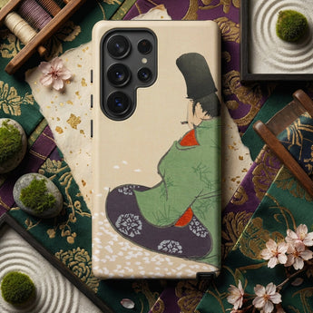 Flute Player - Kamisaka Sekka Art Phone Case, Mobile Cases, Toby Leon