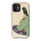 Flute Player - Kamisaka Sekka Art Iphone Case - 12 / Matte