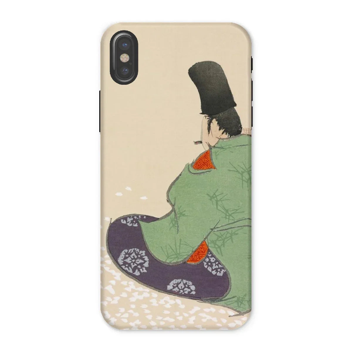 Flute Player - Kamisaka Sekka Art Iphone Case - x / Matte