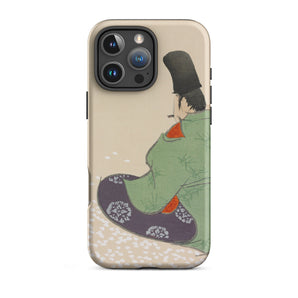 Flute Player - Kamisaka Sekka Art Phone Case Iphone 16 Pro Max / Matte Japanese Art Phone Case Kamisaka Sekka’s Flute, Flute Player,