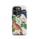 Flycatcher Emperor and Beetle James Bolton Iphone Case, 15 Pro / Matte, Bird Butterfly Patterned Phone Case