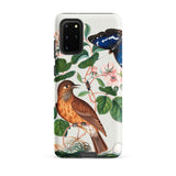 Flycatcher Emperor and Beetle - James Bolton Phone Case, Samsung Galaxy S20 Plus / Matte, Mobile Cases, Toby Leon