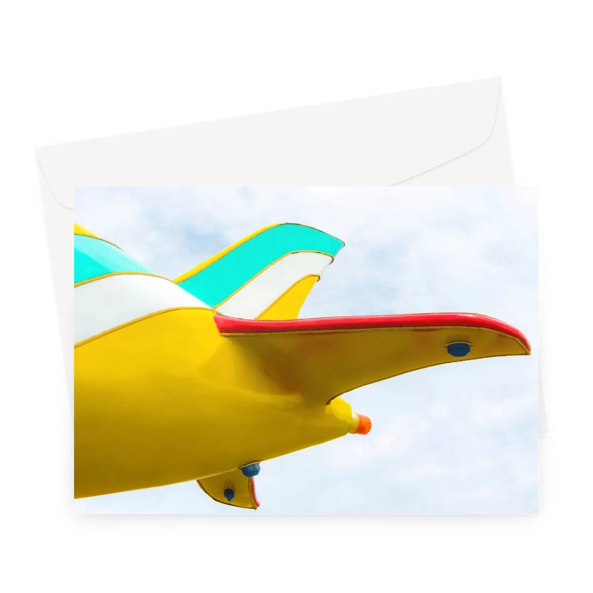 Flying High 2 Greeting Card - A5 Landscape / 1 Card - Greeting & Note Cards - Aesthetic Art