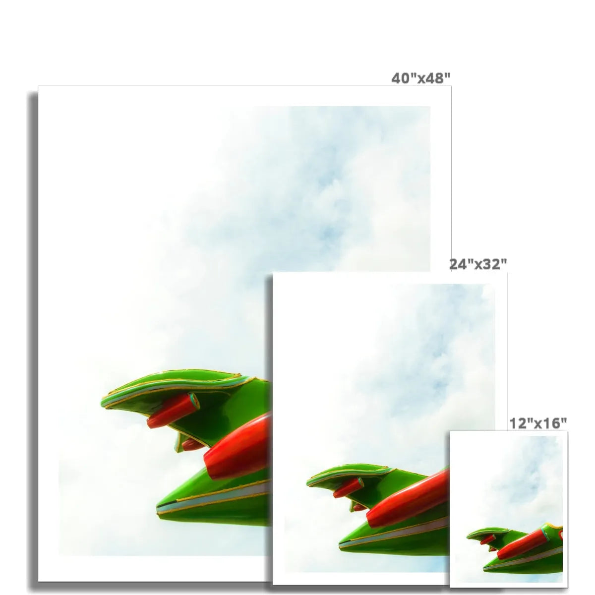 Flying High 3 Fine Art Print - Posters Prints & Visual Artwork - Aesthetic Art