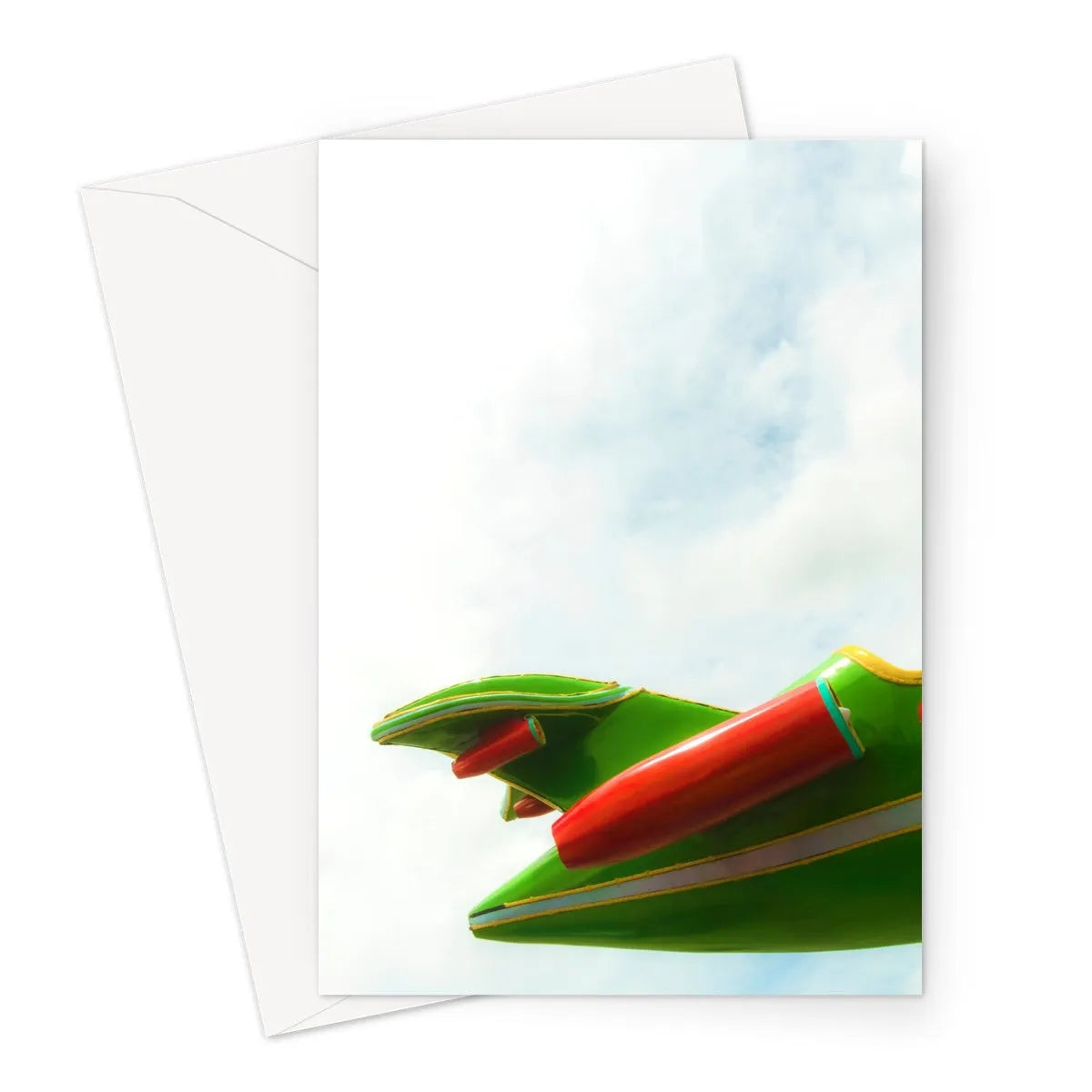 Flying High 3 Greeting Card - A5 Portrait / 1 Card - Greeting & Note Cards - Aesthetic Art