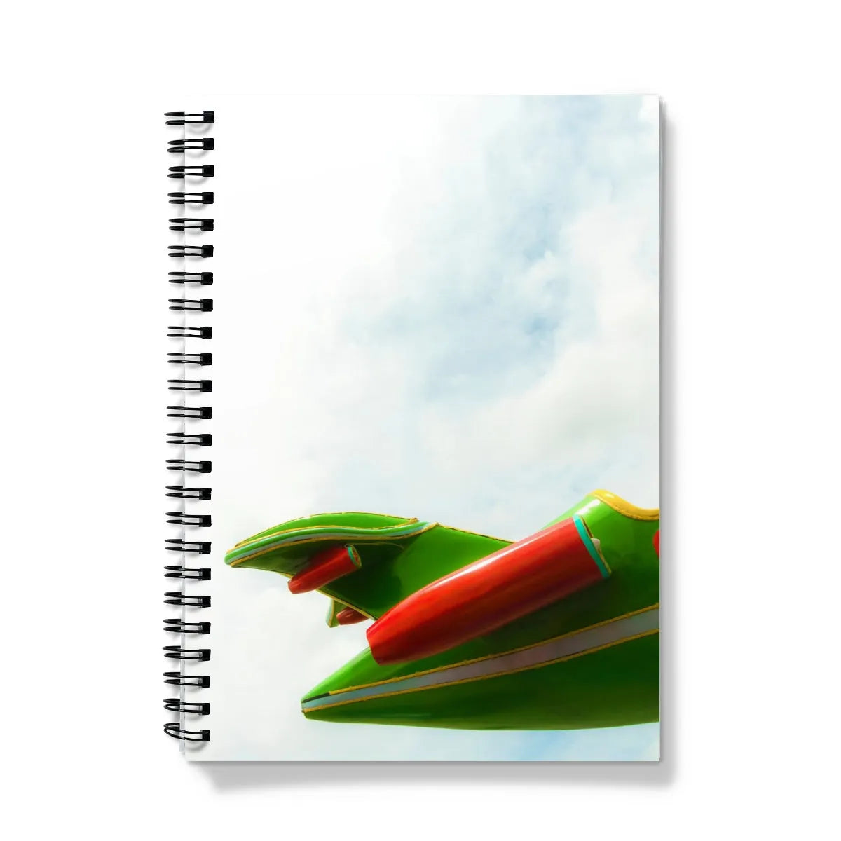 Flying High 3 Notebook - A5 - Graph Paper - Notebooks & Notepads - Aesthetic Art