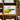 Flying High - Amusement Park Airplane Art Print, Colorful Abstract Artwork Yellow Whale Rainbow-like Spouts Streams