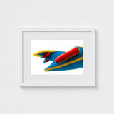 Flying Higher - Amusement Park Airplane Art Print / Canvas Mid-century Carnival Delights, Technicolor Dreamscape, Prints