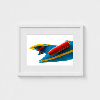 Flying Higher - Amusement Park Airplane Art Print / Canvas Mid-century Carnival Delights, Technicolor Dreamscape, Prints
