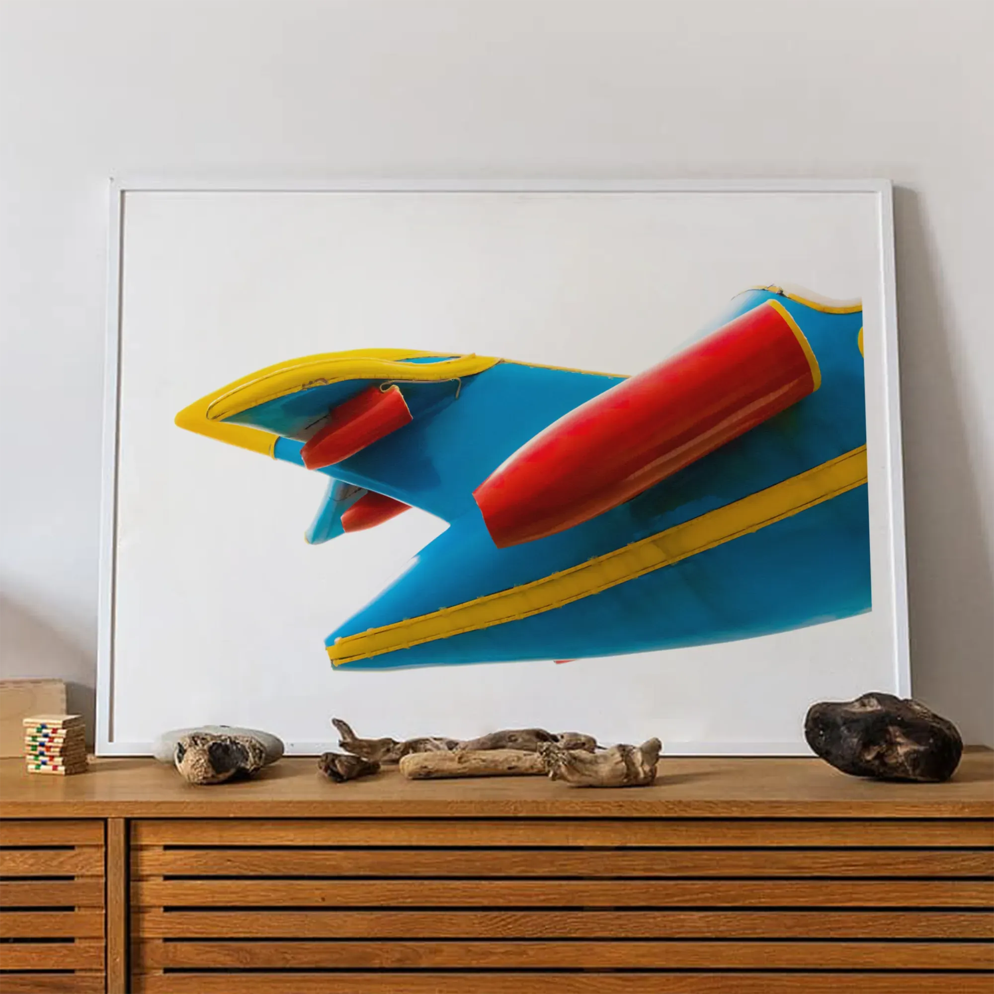 Flying Higher Art Print - Amusement Park Airplane - Posters Prints & Visual Artwork - Aesthetic Art