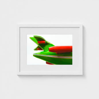Flying Highest - Amusement Park Airplane Art Print / Canvas, Retro-futuristic Fantasy Prints