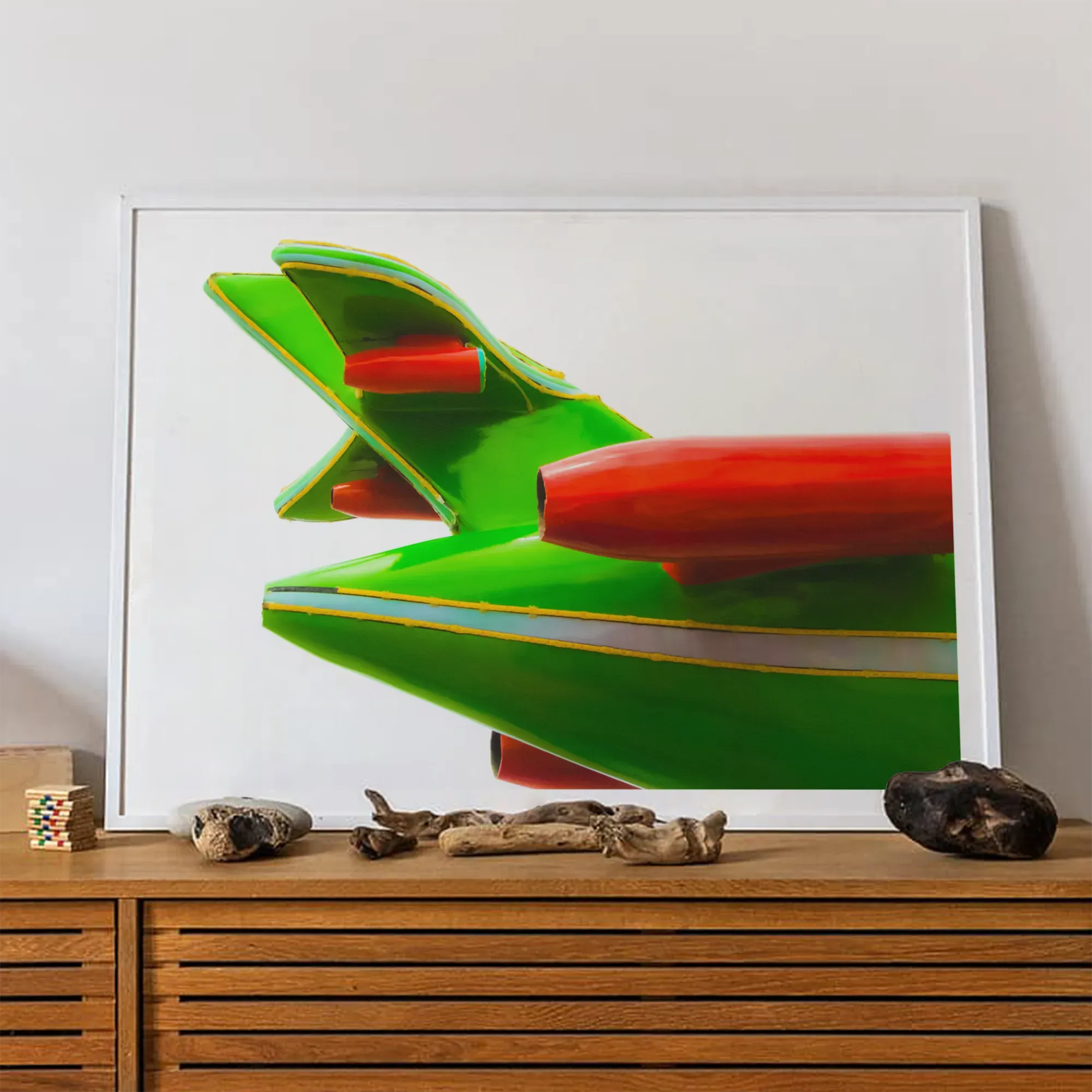 Flying Highest Amusement Park Airplane Art Print - Posters Prints & Visual Artwork - Aesthetic Art