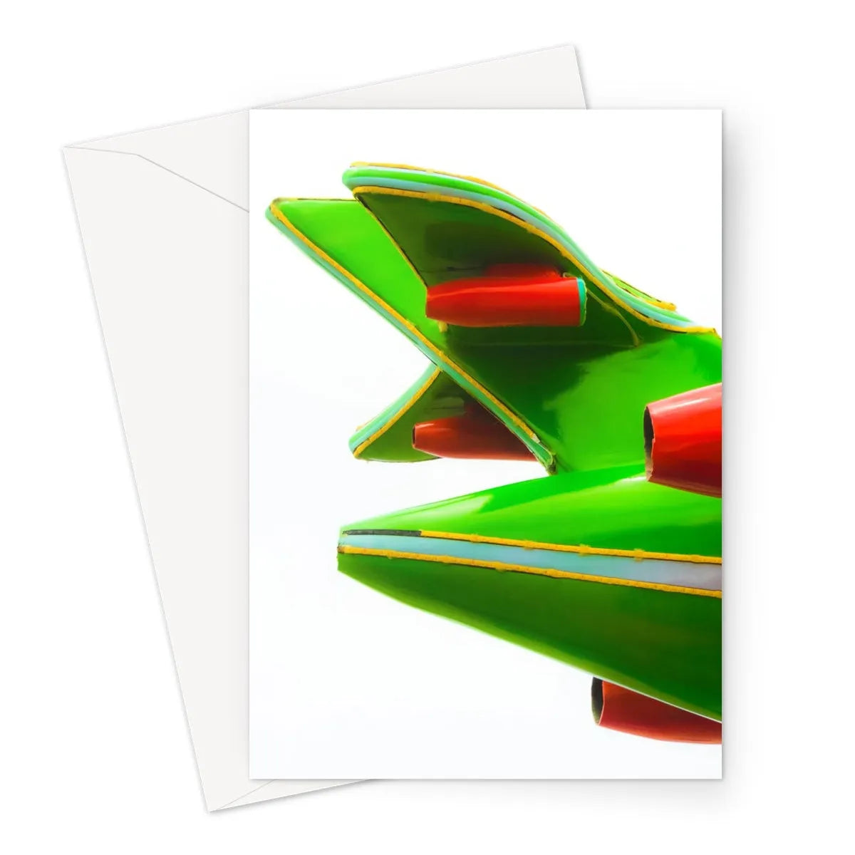 Flying Highest Greeting Card - A5 Portrait / 1 Card - Greeting & Note Cards - Aesthetic Art
