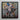 Framed Canvas Artwork Woman Adorned Elaborate Headdress Colorful Surreal Tarot, Fool Steps Forward, Butterflies, Eyes Wide