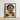 Framed Art Print Vintage-style Illustration American Football Player, Scarlet Jersey Burns, Leyendecker, Coal Held, Winter Air