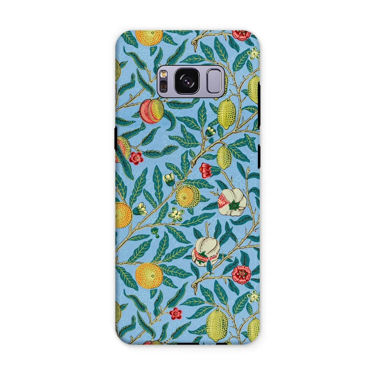 Four Fruits Aesthetic Art Phone Case - William Morris - Samsung Galaxy S8 Plus / Matte - Mobile Phone Cases - Aesthetic