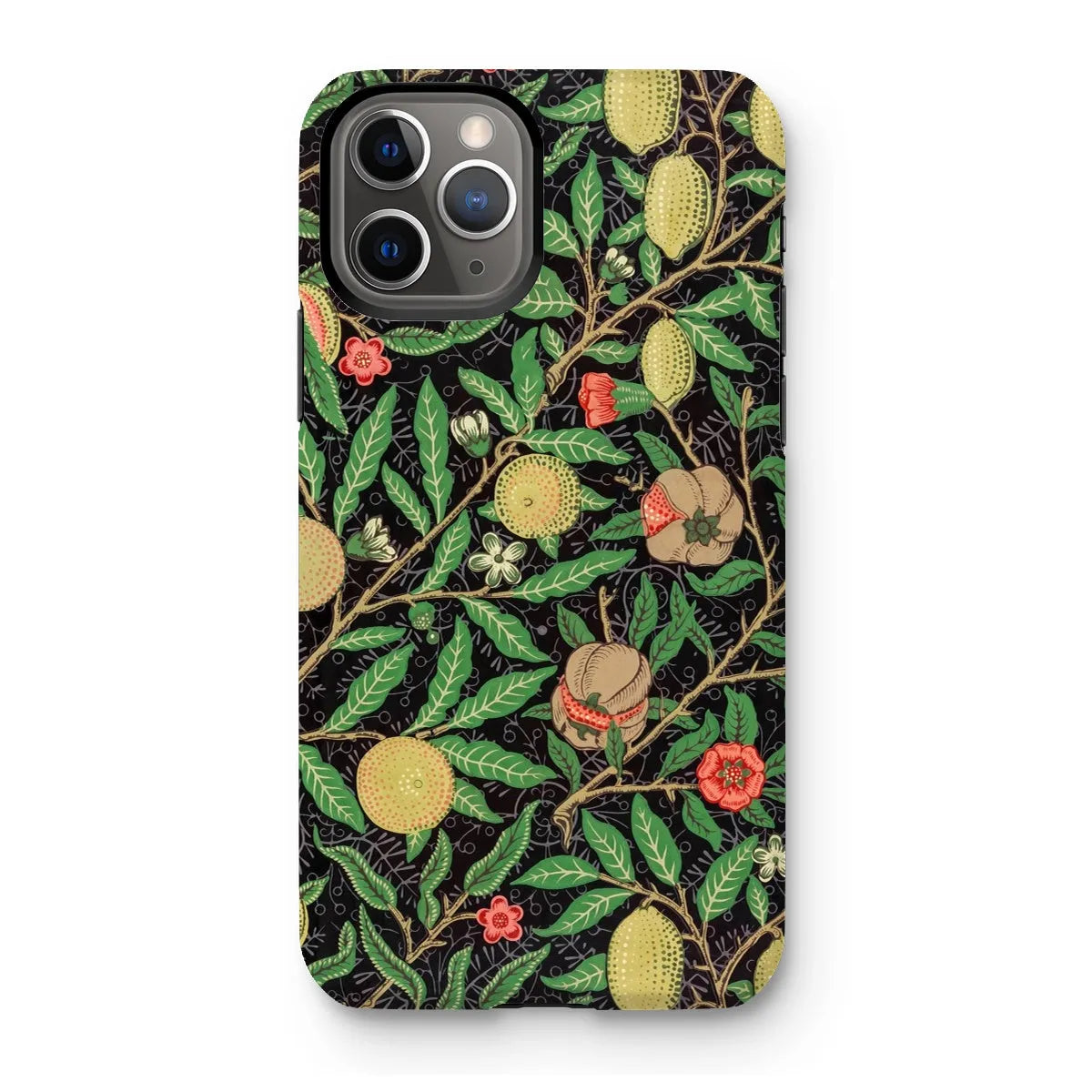 Four Fruits Too Aesthetic Pattern Phone Case - William Morris - Iphone 11 Pro / Matte - Mobile Phone Cases - Aesthetic
