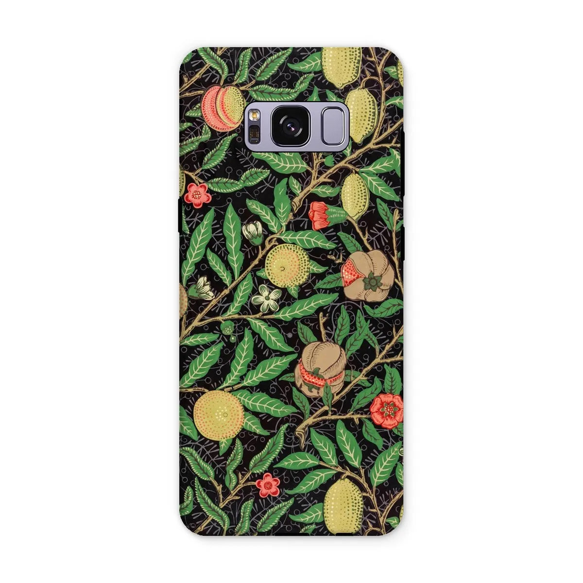Four Fruits Too Aesthetic Pattern Phone Case - William Morris - Samsung Galaxy S8 Plus / Matte - Mobile Phone Cases
