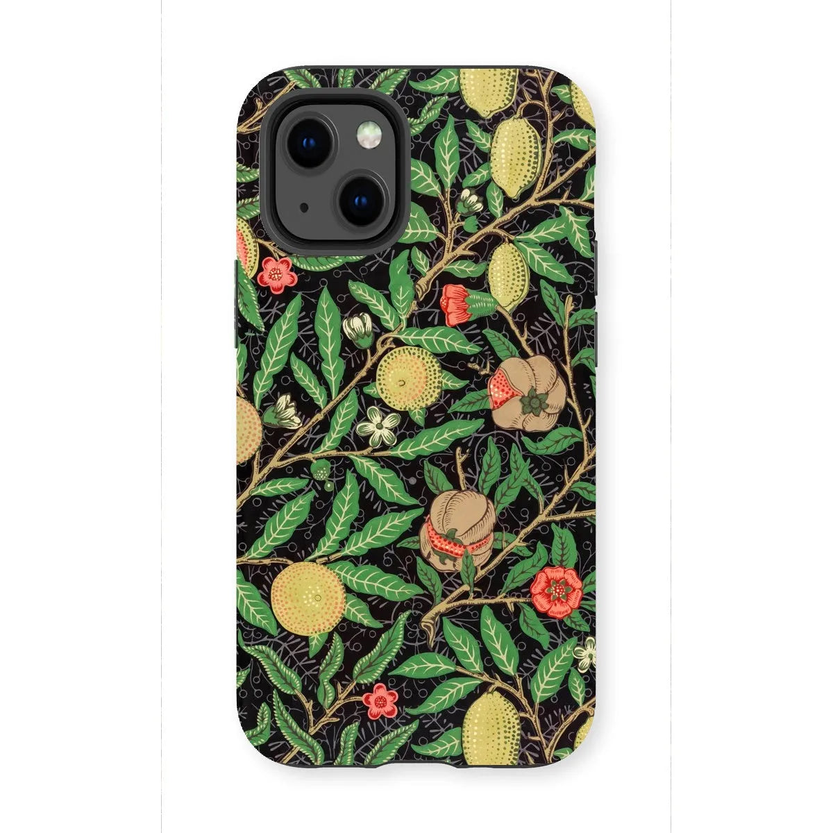 Four Fruits Too Aesthetic Pattern Phone Case - William Morris - Iphone 13 Mini / Matte - Mobile Phone Cases - Aesthetic
