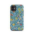Four Fruits William Morris Aesthetic Iphone Case, 11 / Matte, Patterned Iphone Case