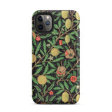 Four Fruits too - William Morris Aesthetic Iphone Case, 11 Pro Max / Matte, Floral Patterned Phone Case