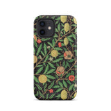 Four Fruits too - William Morris Aesthetic Iphone Case, 12 / Matte, Floral Patterned Phone Case
