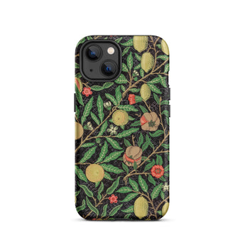 Four Fruits too - William Morris Aesthetic Iphone Case, 13 / Matte, Floral Patterned Phone Case