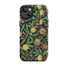 Four Fruits too William Morris Aesthetic Iphone Case, 14 Plus / Matte, Floral Patterned Phone Case