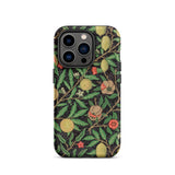 Four Fruits too - William Morris Aesthetic Iphone Case, 14 Pro / Matte, Floral Patterned Phone Case