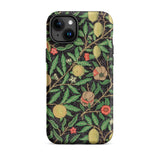 Four Fruits too - William Morris Aesthetic Iphone Case, 15 Plus / Matte, Floral Patterned Phone Case