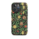 Four Fruits too William Morris Aesthetic Iphone Case, 16 Pro Max / Matte, Floral Patterned Phone Case