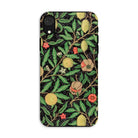 Four Fruits too - William Morris Aesthetic Iphone Case, Xr / Tough Phone, Floral Patterned Phone Case