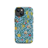 Four Fruits - William Morris Aesthetic Phone Case Iphone 14 / Matte Floral Patterned Phone Case William Morris Four Fruits, Victorian-era