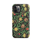 Four Fruits too - William Morris Aesthetic Phone Case Iphone 11 Pro / Matte Floral Patterned Phone Case William Morris’s Horticultural
