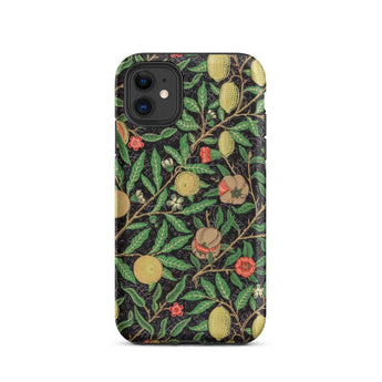 Four Fruits too - William Morris Aesthetic Phone Case Iphone 11 / Matte Floral Patterned Phone Case William Morris’s Horticultural