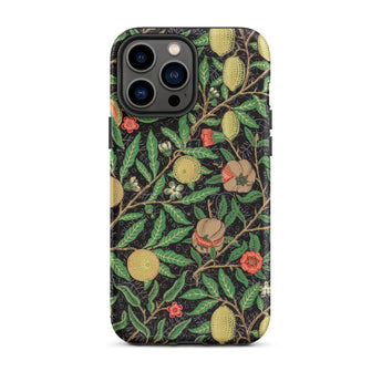 Four Fruits too - William Morris Aesthetic Phone Case Iphone 13 Pro Max / Matte Floral Patterned Phone Case William Morris’s Horticultural