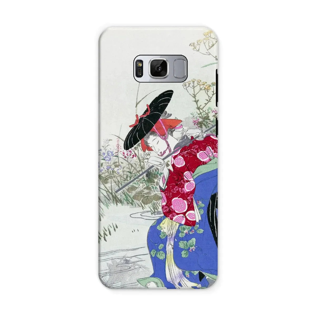 Fox Spirit - Japanese Ukiyo-e Phone Case - Ogata Gekko - Samsung Galaxy S8 / Matte - Mobile Phone Cases - Aesthetic Art