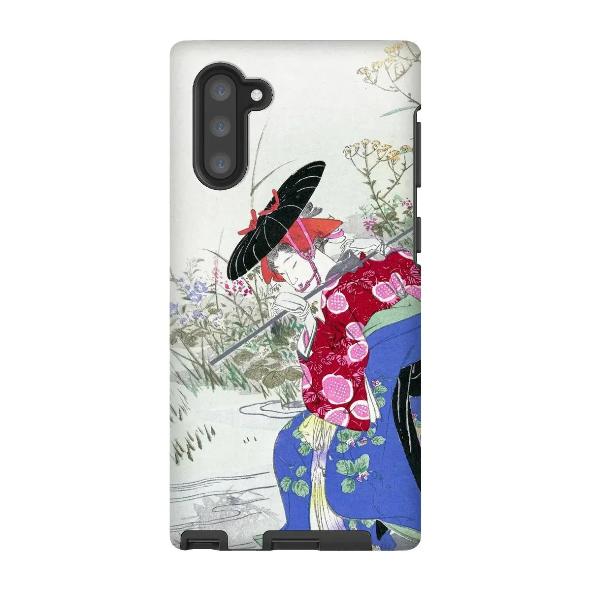 Fox Spirit - Japanese Ukiyo - e Phone Case - Ogata Gekko - Samsung Galaxy Note 10 / Matte - Mobile Phone Cases