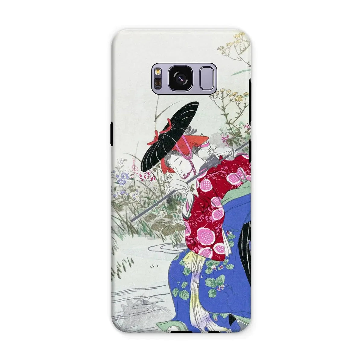 Fox Spirit - Japanese Ukiyo-e Phone Case - Ogata Gekko - Samsung Galaxy S8 Plus / Matte - Mobile Phone Cases