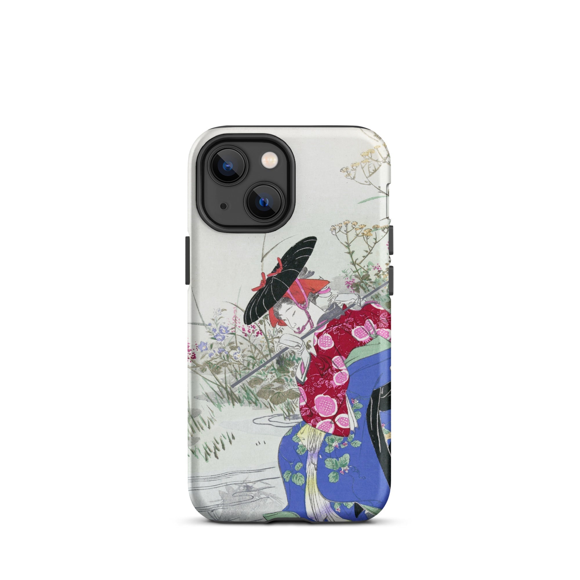 Fox Spirit Ogata Gekko Ukiyo e Iphone Case, 13 Mini / Matte, Iphone Case Japanese Art