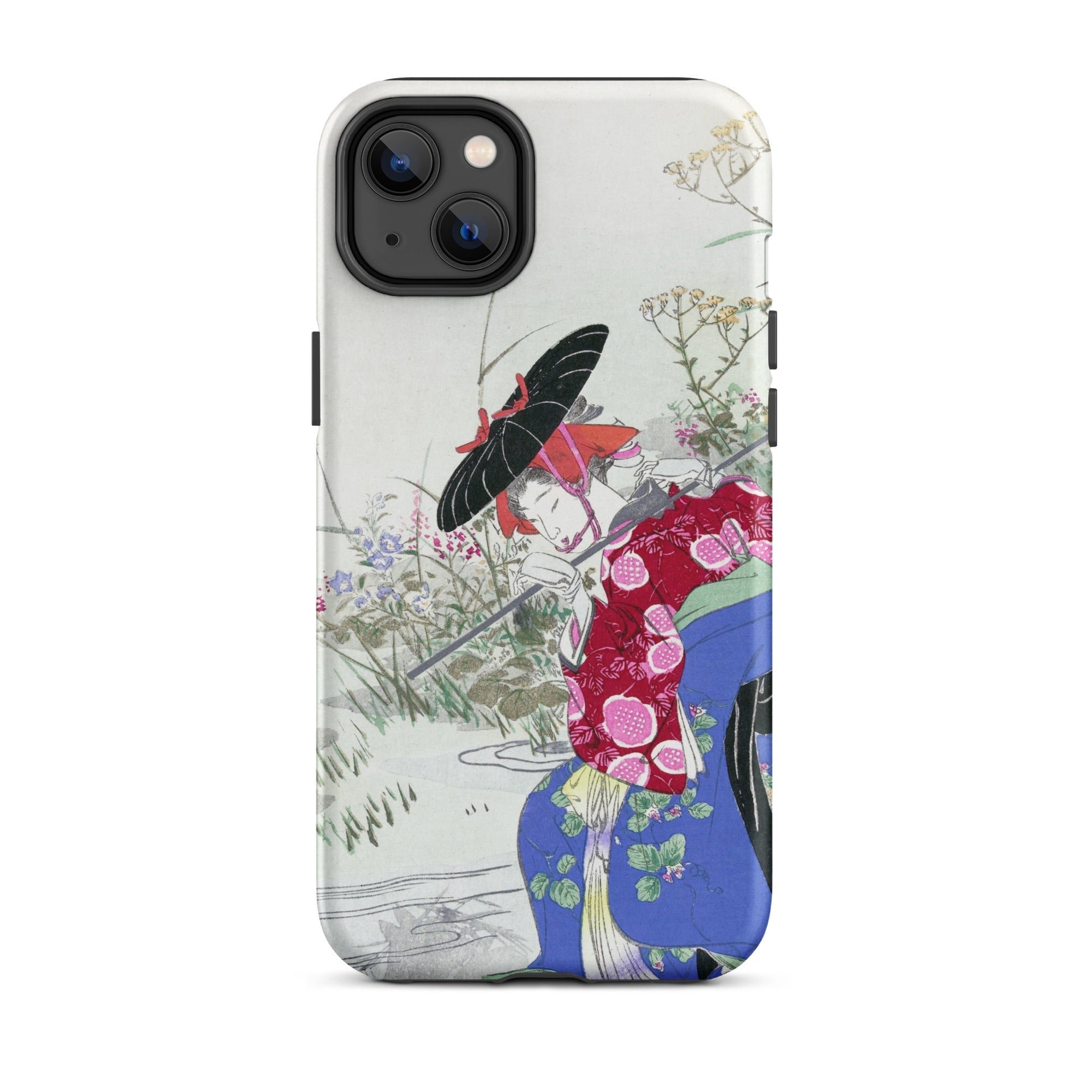 Fox Spirit Ogata Gekko Ukiyo e Iphone Case, 14 Plus / Matte, Iphone Case Japanese Art