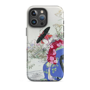 Fox Spirit - Ogata Gekko Ukiyo-e Iphone Case, 16 Pro Max / Matte, Phone Case Japanese Art Print